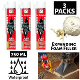 3X Gorilla Filler 750ml Instant Filler